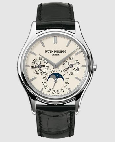 Cheap Patek Philippe Grand Complications Perpetual Calendar 5140 White Gold Watches for sale 5140G-001